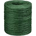 Syhood 1345 Feet Floral Vine Bind Wire Rustic Craft Wire, Deep Green