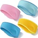 Syhood 4 Pcs Kids Ear Warmer Headband Winter Ear Muff