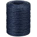 Syhood 673 Feet Floral Vine Bind Wire Rustic Craft Wire, Dark Blue