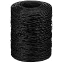 Syhood 673 Feet Floral Vine Bind Wire Rustic Craft Wire, Black