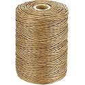 Syhood 673 Feet Floral Vine Bind Wire Rustic Craft Wire, Light Coffee