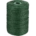 Syhood 673 Feet Floral Vine Bind Wire Rustic Craft Wire, Deep Green