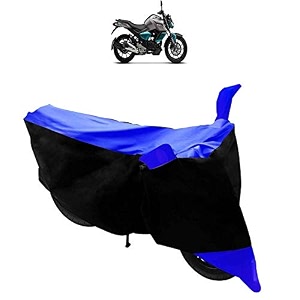 dustproof - uv protection full wheeler body cover for honda cb unicorn 160 black blue