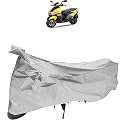 Dustproof - UV Protection Full Wheeler body Cover for TVS Ntorq 125 (Silver)