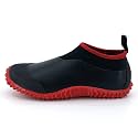 SYLPHID Men's Garden Shoes Women's Rain Shoe Waterproof Neoprene Camp Booties for Camping, Lawn Care, Gardening and Yard Work
