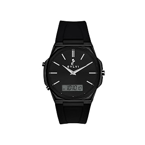 Sylvi Blade Dual Time Analog Digital Silicone
