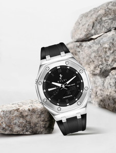 Sylvi RIG-101-WT-SILVER Analog-Digital Watch - For Men