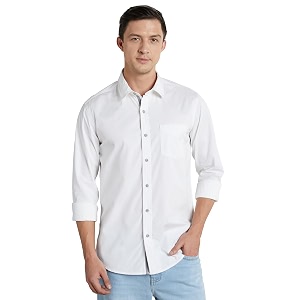 Symbol Premium Mens Casual Cotton Poplin Shirt