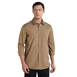 Symbol Premium Mens Casual Cotton Poplin Shirt
