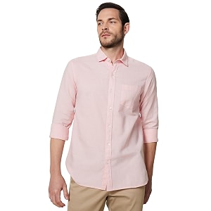 Symbol Premium Mens Cotton Linen Casual Shirt
