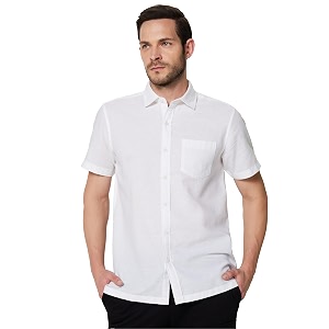 Symbol Premium Mens Cotton Linen Casual Shirt
