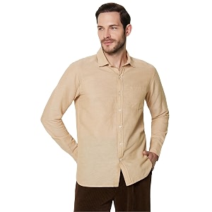 Symbol Premium Mens Cotton Linen Casual Shirt