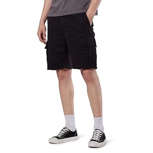 Symbol Premium Mens Relaxed Fit Washed Cargo