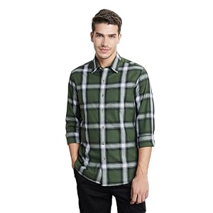 Symbol Premium Men Stylish Checkered Casual Shirt