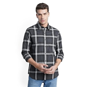 Symbol Premium Men Stylish Checkered Casual Shirt