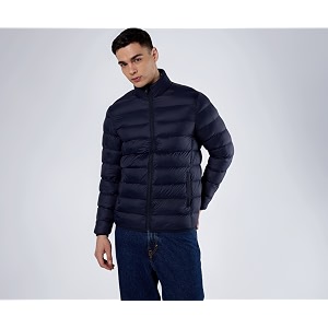 symbol premium mens standard length lightweight packable quilted bomber jacket heavy winter  fully lined
