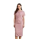 Symbol Premium Women39s Fitted Draped Sheath Dress