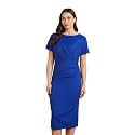 Symbol Premium Women39s Fitted Draped Sheath Dress