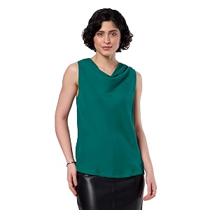 Symbol Premium Womens Polyester Cowl Neck Top