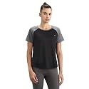 Symbol Premium Women's Polyester Blend Solid Regular Fit Sports Stretch T-Shirt | Round Neck | Raglan Sleeve | Moisture-Wicking | Activewear | Running | Gym | Plain (Available in Plus Sizes)