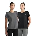 Symbol Premium Women's Polyester Blend Solid Regular Fit Sports Stretch T-Shirt | Round Neck | Raglan Sleeve | Moisture-Wicking | Activewear | Running | Gym | Plain (Available in Plus Sizes)