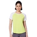Symbol Premium Women's Polyester Blend Solid Regular Fit Sports Stretch T-Shirt | Round Neck | Raglan Sleeve | Moisture-Wicking | Activewear | Running | Gym | Plain (Available in Plus Sizes)