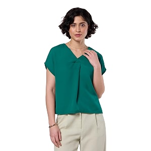 Symbol Premium Womens Relaxed Fit Crop Top
