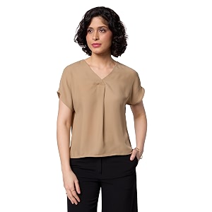 Symbol Premium Womens Relaxed Fit Crop Top