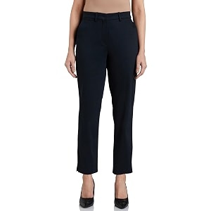Symbol Premium Women Mid Rise Cotton Tapered