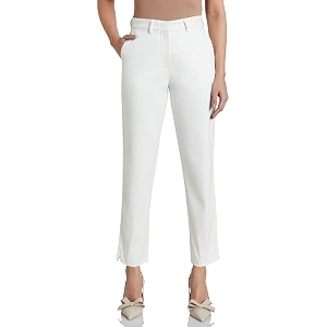 Symbol Premium Women Mid Rise Cotton Tapered