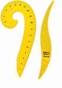 symkard tailoring scale set french curve  sleeve curve 2 piece tailoring accessories measuring scale cube