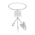 Sympathy Gift for Loss of Grandma Car Hanging Accessories Memorial Gift for Loss of Grandmother Remembrance Gifts Grandma Memorial Present Car Hanging Ornament in Memory of Grandmother Present
