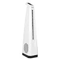 Symphony Surround Bladeless Tower Fan for Room &amp; Office | High-Speed with Swivel Action &amp; Simple Knob Control | Low Power Consumption | 1 Year Warranty | White