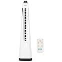 Symphony Surround-i Bladeless Tower Fan for Room | High-Speed with Swivel Action, Touchscreen Control Panel & Remote | 1 Year Warranty | White
