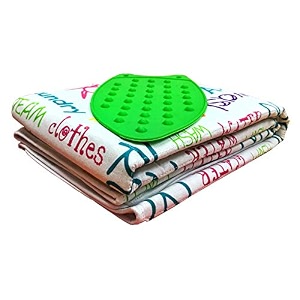 synergy extra large ironing mat with silicon iron mat for use as ironing board sy-im1
