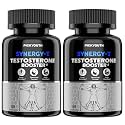 Synergy-T Testosterone Booster Supplement for Men, Total Male Performance, Liposomal Absorption System, 100% Transparency with Ashwagandha, DIM, Turkesterone, Zinc & Tongkat Ali, 120 Count