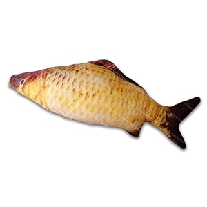 3d soft stuffed toy cute fish plush toy pillow for home office cafe shop decoration gift - 37 cm 3d fish golden