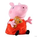 Synlark Peppa Pig Stuffed Soft Toy Lovable Toys for Kids, Birthday Gift for Girls/Boys 24cm (Peppa Pig)