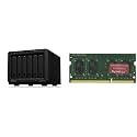 Synology 6 Bay 2.5" NAS DS620slim (Diskless) & RAM DDR3L-1866 SO-DIMM 4GB (D3NS1866L-4G)