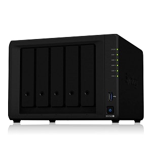 synology ds1522 5-bay desktop nas solution 5x352534 sata hddssd 2x m2 2280 nvme ssd 8gb ram