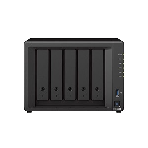 synology ds1522 30tb 5-bay desktop nas solution pre-installed with 5 x 6tb seagate ironwolf hard drives - black