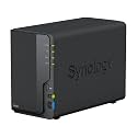 Synology DS223 2-Bay Diskstation NAS (Realtek RTD1619B Quad-Core 2GB Ram 1xRJ-45 1GbE LAN Port) 8TB Bundle with 2X HAT3300-4T