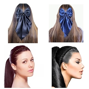 synthetic hair braided hair band 2 plaited headband for women amp girls fashion hair accessory
