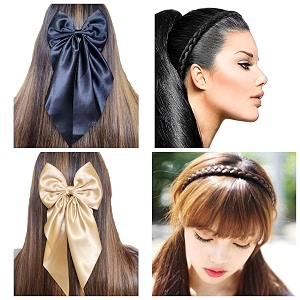 synthetic hair braided hair band 2 plaited headband for women amp girls fashion hair accessory