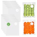 Syntus 30 Pcs Reusable Vacuum Sealer Bags for Food, 8"x10" Small Size