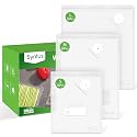 Syntus 60 Pcs Reusable Vacuum Sealer Bags for Food, S+M+L