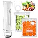 Syntus Compact Vacuum Sealer for Food with 30 Reusable Vacuum Seal Bags Set