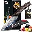 SYOKAMI 4 Inch Paring Knife with Cover, Ultra Sharp Small Kitchen Knife