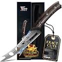 SYOKAMI Cheese Cutter Knife, 5.5" Serrated tomato knife for block cheese