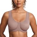 SYROKAN Women's Max Control Underwire Sports Bra